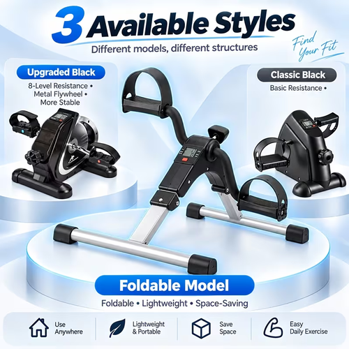 Portable Elliptical Trainer, Mini Exercise Bike for Home And Office