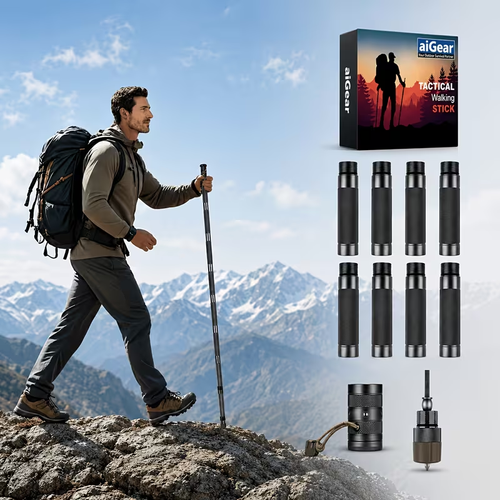 Multifunctional Tactical Hiking Poles