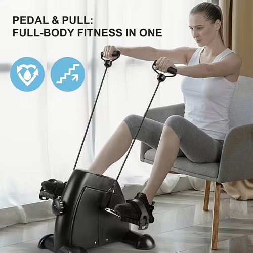 Portable Elliptical Trainer, Mini Exercise Bike for Home And Office