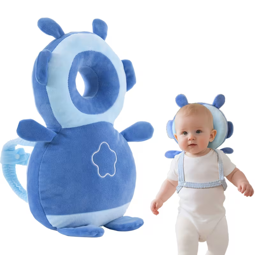 A Pc Soft Toddler Backpack for Infants And Toddlers, with Adjustable Cartoon Animal PlushBackrest, Made Of Colorful Polyester Fiber, An Ideal Gift for Festivals.