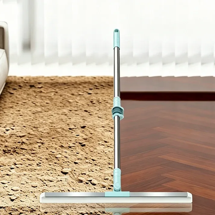 🥳2026 HOT SALE🥳💞50K+ SOLD!💥Multi-Surface Floor & Bathroom Squeegee – Flexible Edge Cleaner for Water, Dust & Pet Hair 🧹🐶