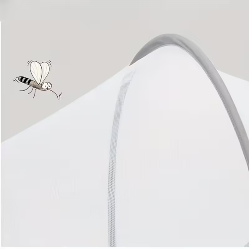 Foldable Mosquito Net for Bed with Blackout Canopy, Portable Baby Mosquito Net Tent for Bed, Cots, Cribs, Playards And Playpen, 0-3 Years Kids Travel & Sleep Mosquito Mesh Cover