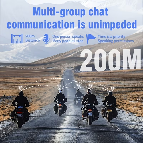 Motorcycle Helmet Wireless Intercom