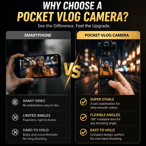4K UHD 180° Rotating Lens Anti Shake Action Camera with 1.9 Inch Screen