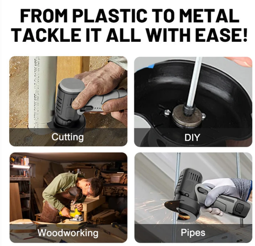 🧰12V Mini Angle Grinder with Cutting Disc