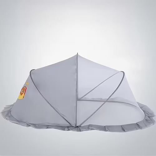 Foldable Mosquito Net for Bed with Blackout Canopy, Portable Baby Mosquito Net Tent for Bed, Cots, Cribs, Playards And Playpen, 0-3 Years Kids Travel & Sleep Mosquito Mesh Cover
