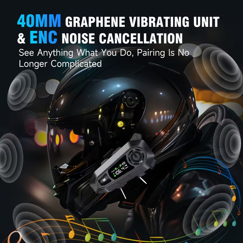 Motorcycle Helmet Wireless Intercom
