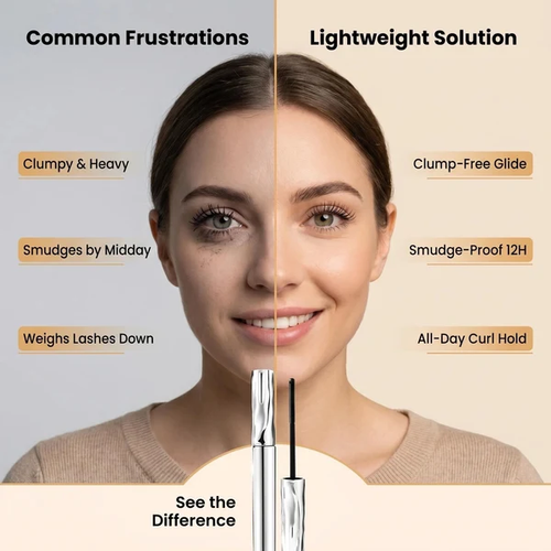 ✨Buy 1 Get 1 Free, you get 2 units!✨Ultimate Waterproof & Sweatproof Lengthening & Curling Mascara👁️ 5