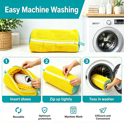 Mesh Laundry Bag For Shoes In The Washing Machine