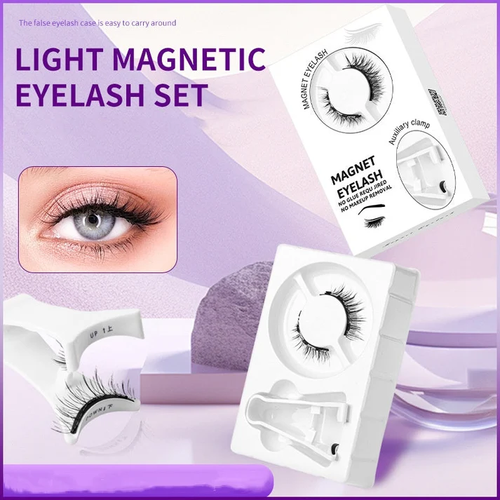 🔥Hot Sale💥Reusable Magnetic Eyelashes with Applicator