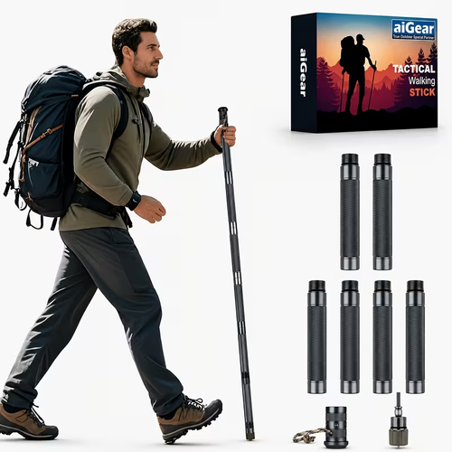 Multifunctional Tactical Hiking Poles