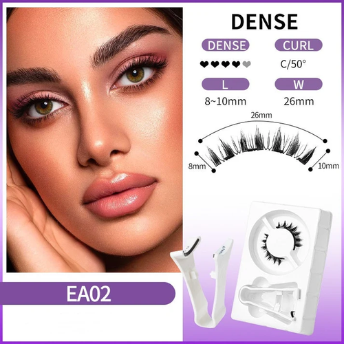 🔥Hot Sale💥Reusable Magnetic Eyelashes with Applicator