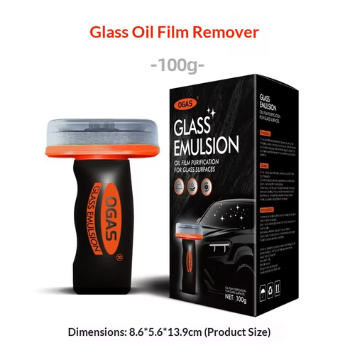 Handle for Removing Oil Film from Car Glass