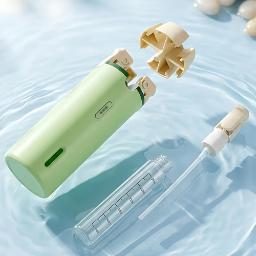 🧴 50% OFF NOW! 🎉 4-in-1 Travel Dispenser Bottles – Leak-Proof, Refillable & TSA Approved