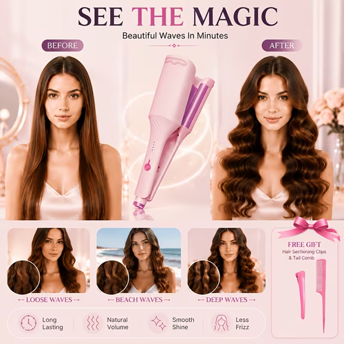 🌸 50% OFF NOW! 🌸32MM Wavy Hair Curler