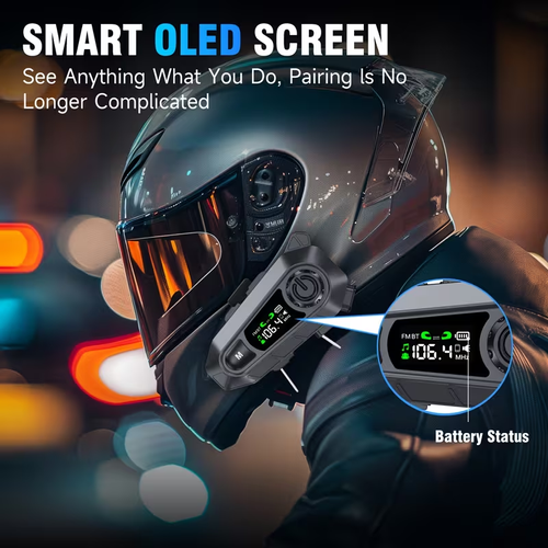 Motorcycle Helmet Wireless Intercom