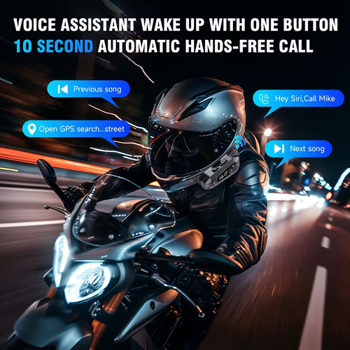 Motorcycle Helmet Wireless Intercom