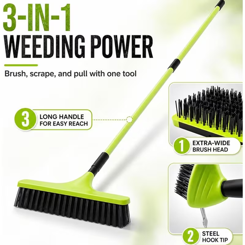 3-in-1 Versatile Weed Brush Combo Set