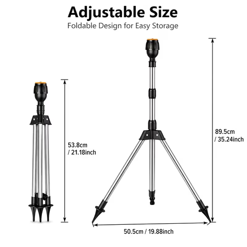 1pc 360-Degree Automatic Rotating Lawn Sprinkler