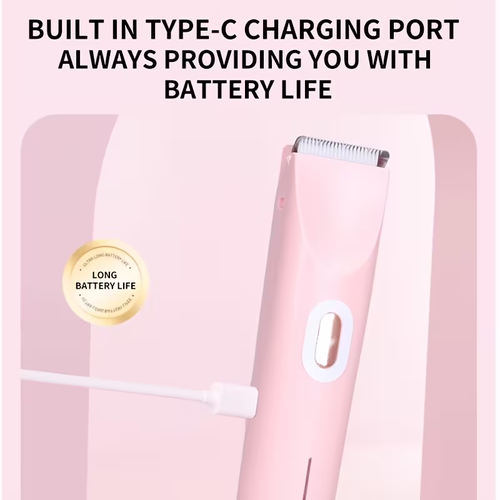IPX7 Waterproof Dual-head Shaver for Women