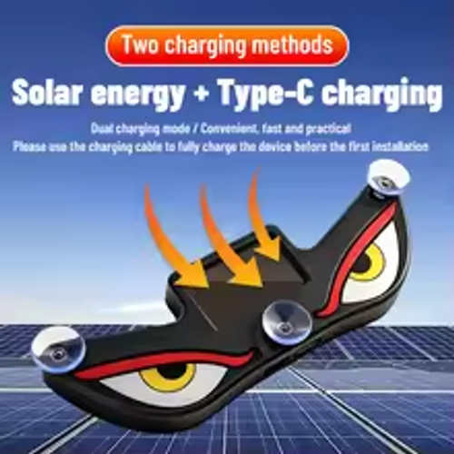🚗🔆 Solar-Powered LED Car Warning Light – 50% OFF! Solar-powered, weatherproof, automatic activation at dark – for more safety on the roadside. 🔥🛡️