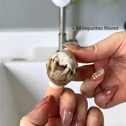 ⏰60%OFF⚡50K+ SOLD!💥Anti-Splash Kitchen Faucet Cotton Filter for Sediment & Rust Removal