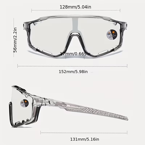 Color-Changing Riding Sunglasses (3 Colors) Large Frame for Men And Women