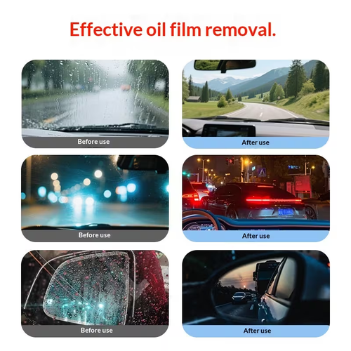 Handle for Removing Oil Film from Car Glass