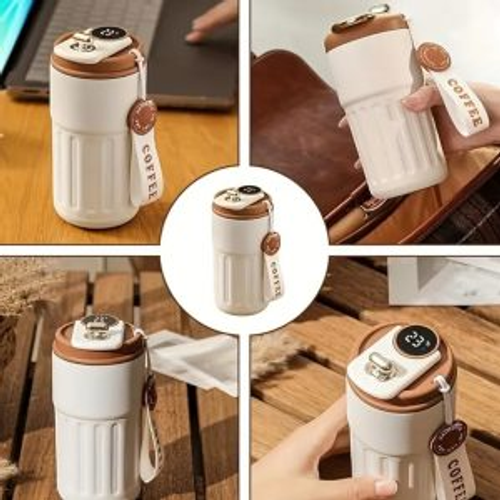 Brown Smart Thermal Beverage Cup