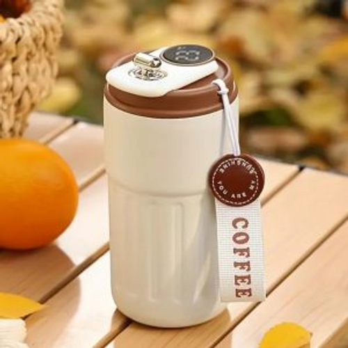 Brown Smart Thermal Beverage Cup