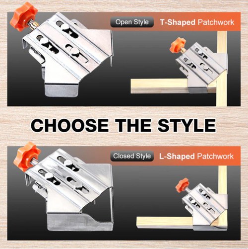 Multipurpose Stainless Steel 90 Degree Corner Clamp