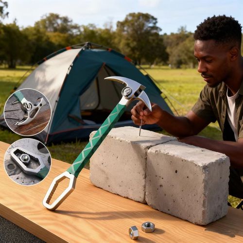 🛠️Multifunctional Wrench Claw Hammer👉