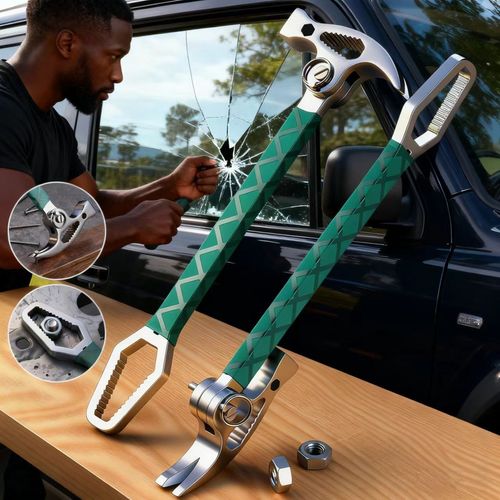 🛠️Multifunctional Wrench Claw Hammer👉