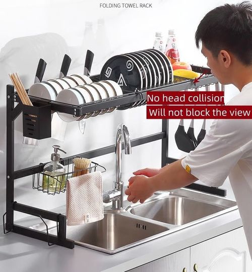 New Adjustable Dish Drainer on the sink💝