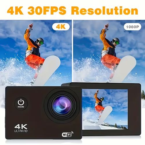 1080P🏍️💦 Waterproof Action Camera: Capture All Your Outdoor Thrills📸
