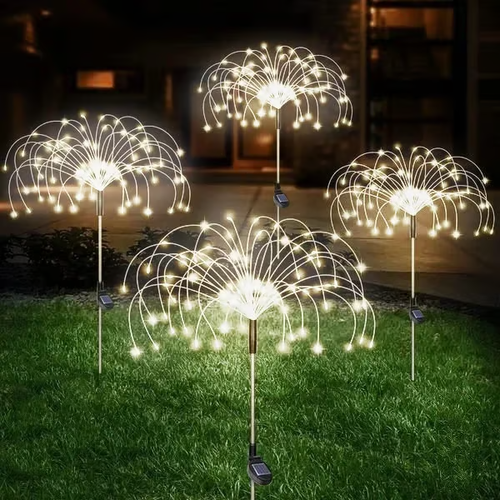 🎁Waterproof Solar Garden Fireworks Lamp 8 Reviews