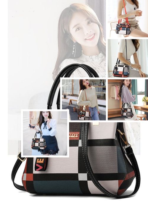 2026 🔥New Stylish Plaid Crossbody 💫 Tote Bag👜