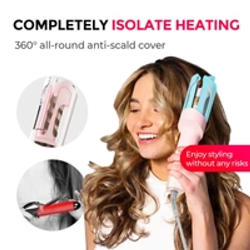 🔥Last Day SALE 49% OFF - 🎁Negative lon Automatic Hair Hair Curl Wand