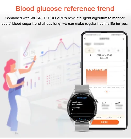 Full touch screen sports fitness watch