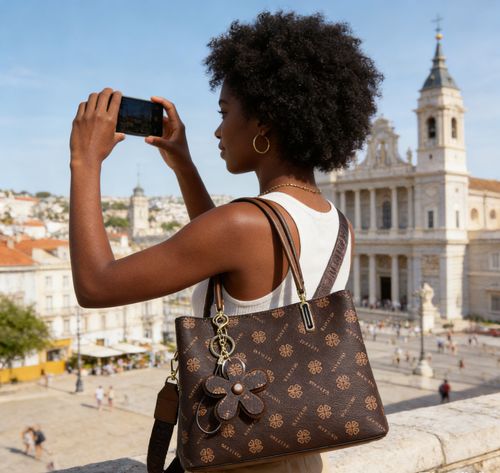 👜Leather Tote Bag Retro Backpack