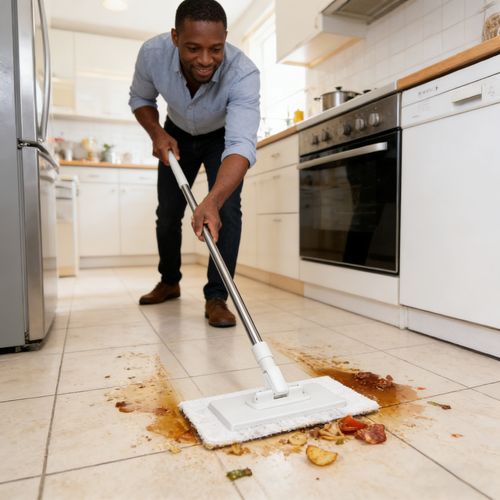 360° No-Dead-Angle Face Towel Mop