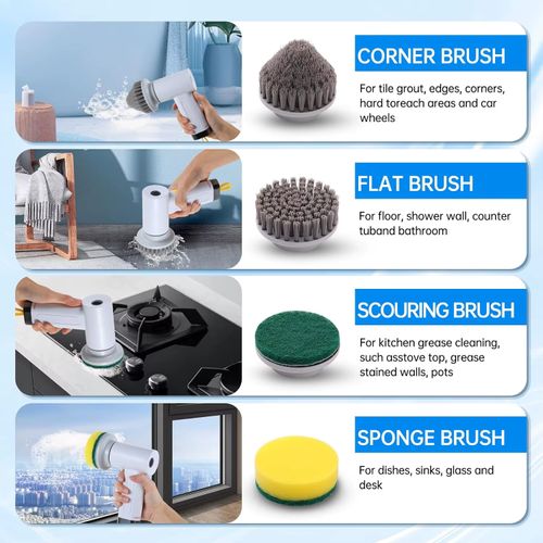 Electric cleaning brush