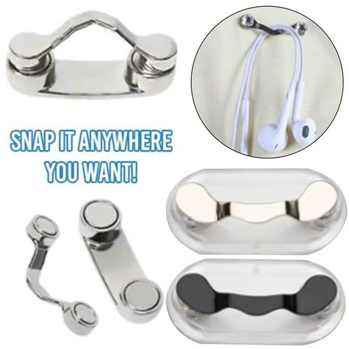 Magnetic glasses holder