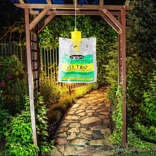 Disposable Fly Trap Bags - Non-Toxic Indoor and Outdoor Fly Catcher for Home Farm Orchard - No Pesticide Needed