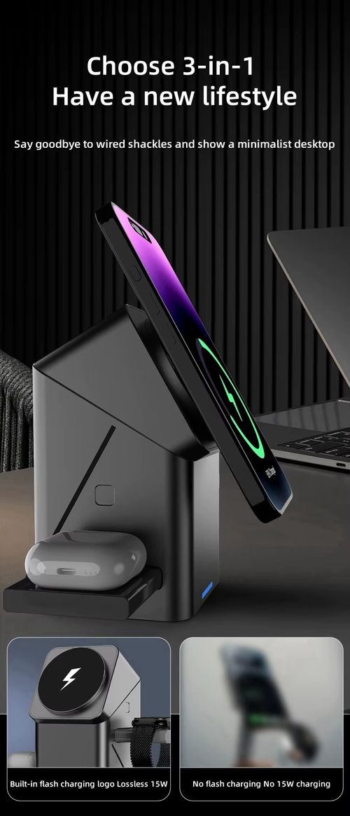 3-in-1 charging dock