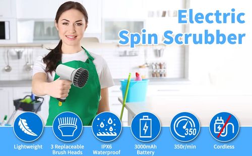 Electric cleaning brush