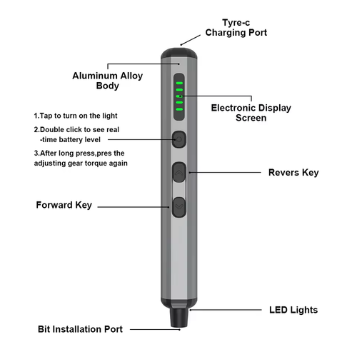 68 in 1 Precision Electric Screwdriver Set