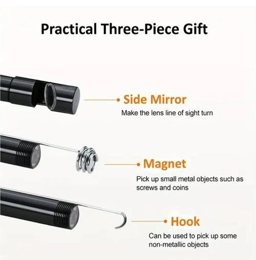 Endoscope Camera Endoscope Borescope Android Type-C USB Inspection Camea(640*480P resolution)