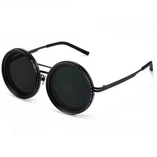 Sunglasses with adjustable color depth