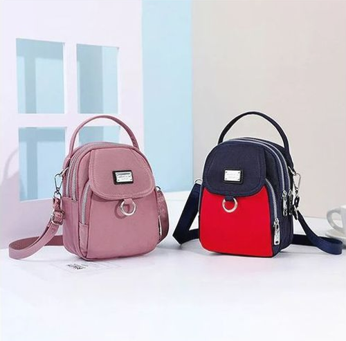 Waterproof Women's Crossbody Bag-Black